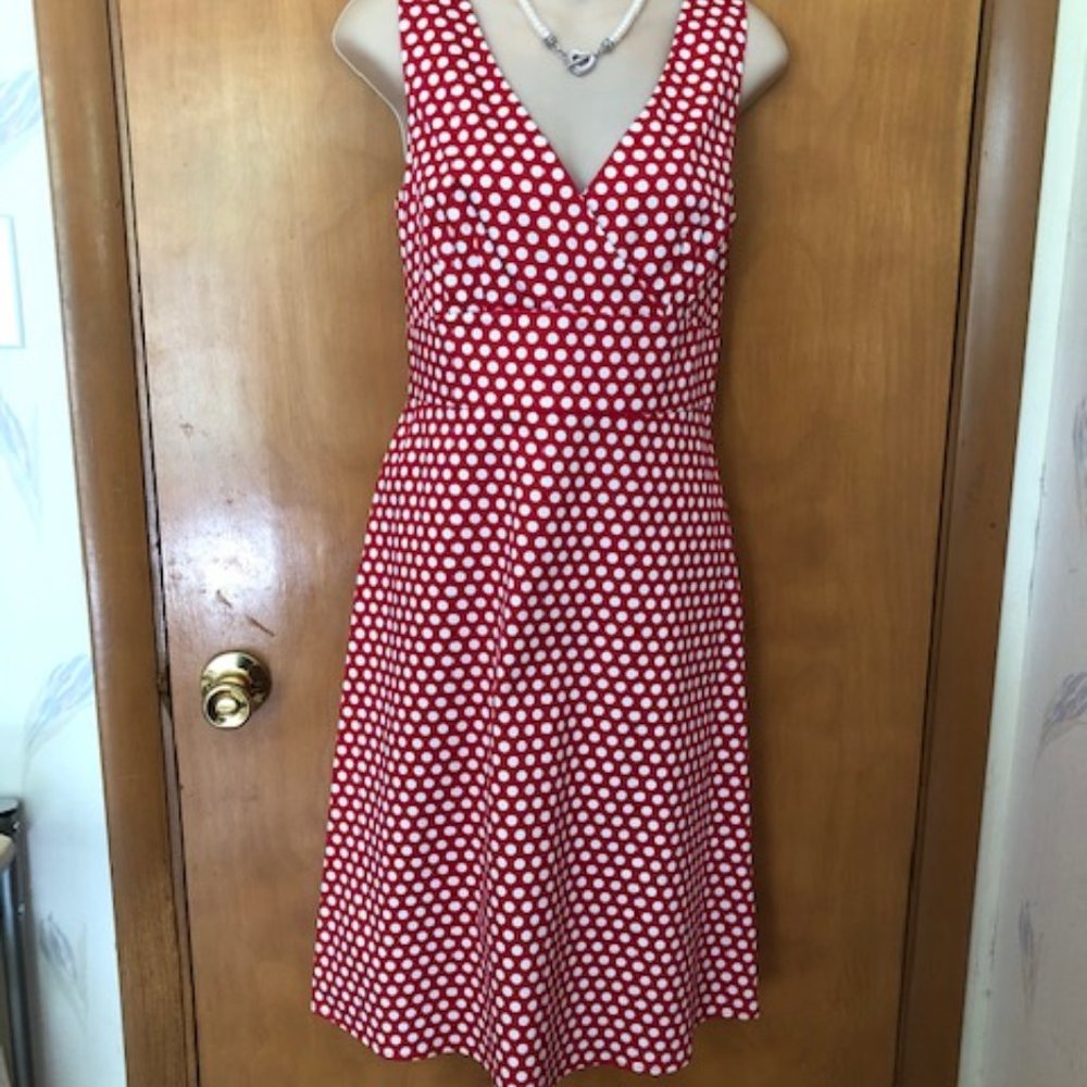 Pretty in Red & Polka Dots Sundress